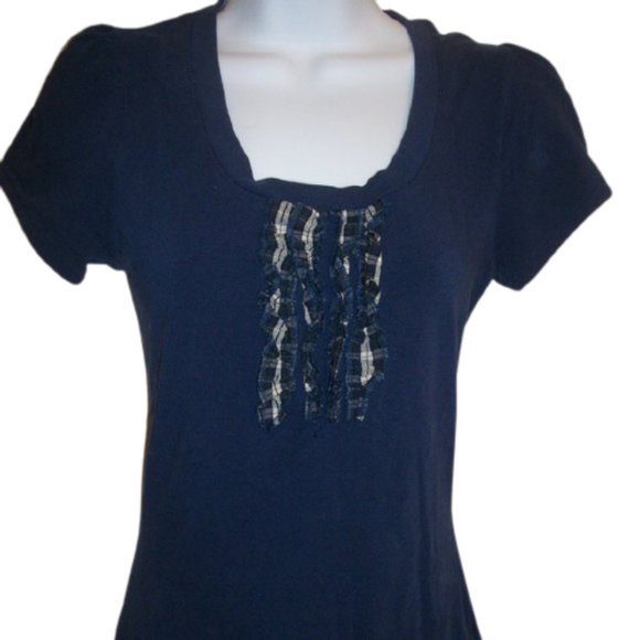 Miiyu Blue Tee Size Small